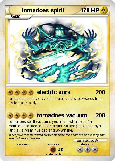 Pokémon Tornadoes Spirit Electric Aura My Pokemon Card