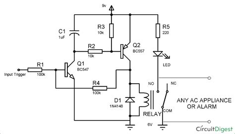 A latching relay is a subtype of electromechanical or electromagnetic switch, commonly chosen in scenarios where the since being founded in italy in 1954, finder has concentrated its efforts on the manufacture of quality products, of which it makes some 12,500. Simple Latch Circuit Diagram with Transistors
