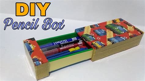 Cara Membuat Kotak Pensil Dari Bahan Bekas