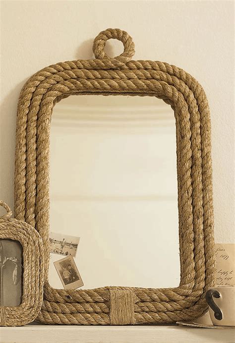 Personaliza con las infinitas posibilidades que dan sus 64 partes. Como fazer moldura de espelho com corda - DIY - Mulher ...