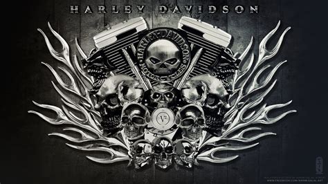 Harley Davidson Wallpapers And Screensavers Wallpapersafari
