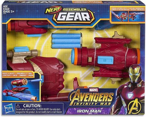 Marvel Avengers Infinity War Nerf Iron Man Assembler Gear Amazon Ca