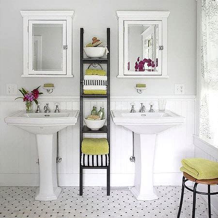 Discover the latest bathroom storage ideas including specifications and details for each type. HOME DZINE Bathrooms | Ideas for bathroom shelves