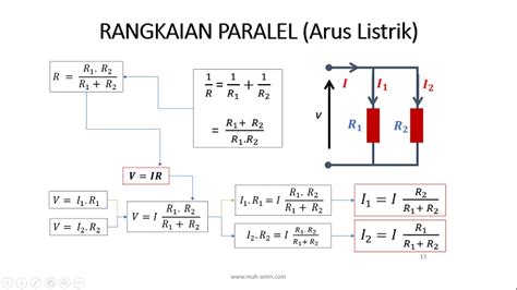 Rumus Arus Listrik Paralel Dan Seri