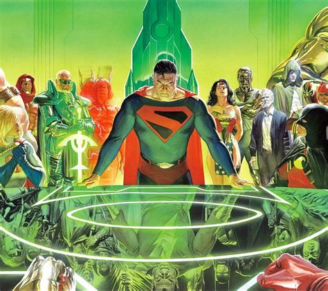 Superman Alex Ross Green Lantern Justice League Wonder Woman HD