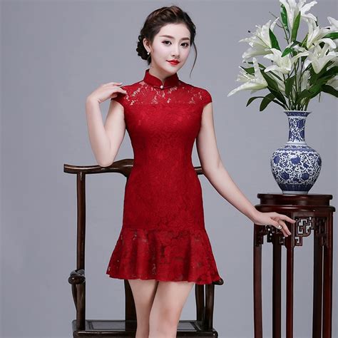 buy 2018 modern cheongsam sexy qipao chinese traditional dresses china clothing