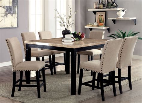 Dodson Ii Black Counter Height Dining Room Set From Furniture Of