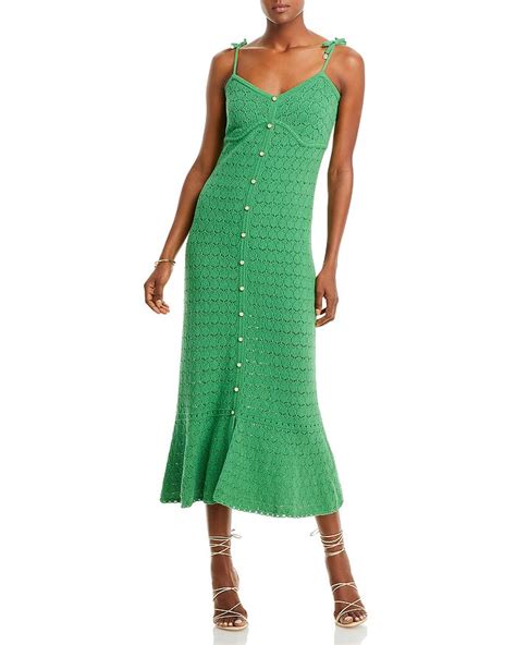 Derek Lam 10 Crosby Liliana Open Knit Midi Dress Bloomingdales