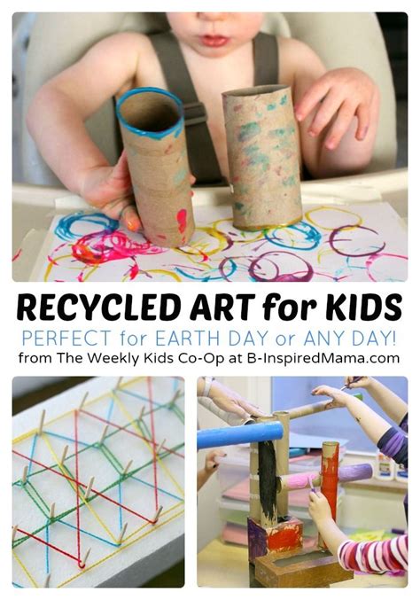48 Easy Creative Recycled Art Projects For Kids Recycled Art Projects