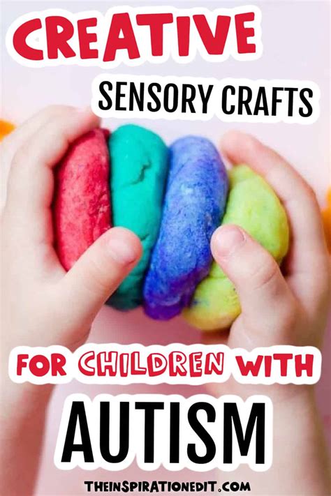 8 Creative Sensory Crafts For Children With Autism · The Inspiration Edit