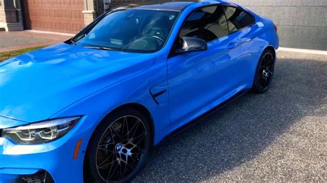 2012 bmw m6 convertible nice blue 48000 miles brand new tires and rims new brakes black interior black leather please contact us for location and a. 2018 BMW M4 in Yas Marina Blue with Ultimate Package - YouTube
