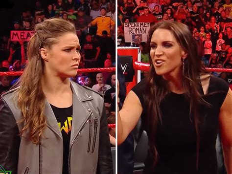 Ronda Rousey Mocked By Steph McMahon We Know How You Handle Losses