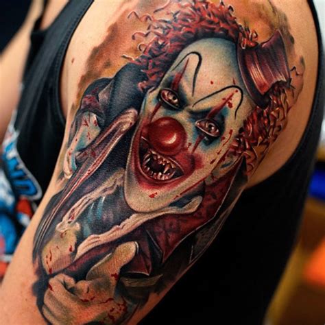 Tattoo johnny is the best place to find the largest variety of professional tattoo designs. Clown Tattoos Designs, Ideas and Meaning | Tattoos For You