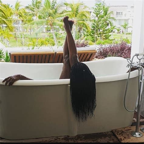 After Conquering The Mauritius Heat Cooling Off In This Outdoor Bath Tub Sounds Like A Great
