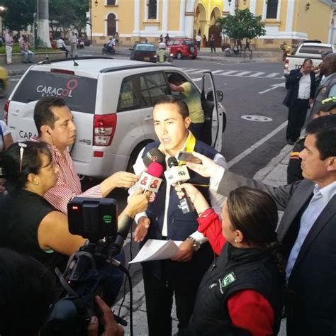 Vamos a socializar diferentes propuestas para fortalecer la seguridad en santander. Gobernador de Santander, Richard Aguilar - sismo by ...