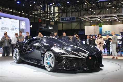Bugatti Voiture Noire Le Prix De Lexclusivité