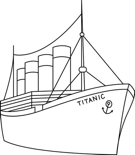 Printable Titanic Coloring Pages Pdf Coloringfolder Titanic The Best Porn Website