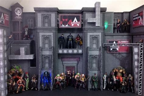 Batman Arkham City Diorama Batman Arkham City Custom Diorama Playset
