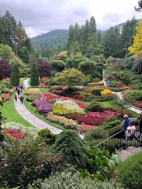 Butchart Gardens Bc Mary Lou Heard Garden Tour