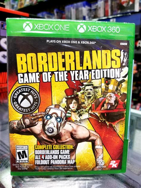 Xbox 360 Borderlands Game Of The Year Edition Xbox One Compatible