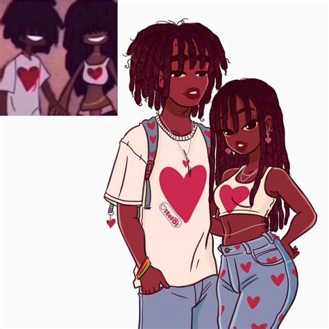 Viteloi On Twitter Black Couple Art Girls Cartoon Art Black Art