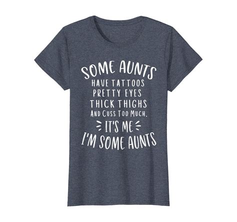 Womens Some Aunts Cuss Too Much Funny Auntie Ts Aunt T Shirt