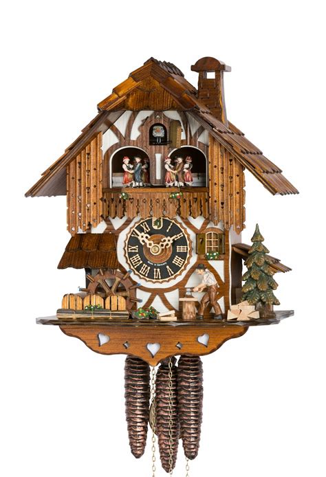 Original Handmade Black Forest Cuckoo Clock Made In Germany 2 678t