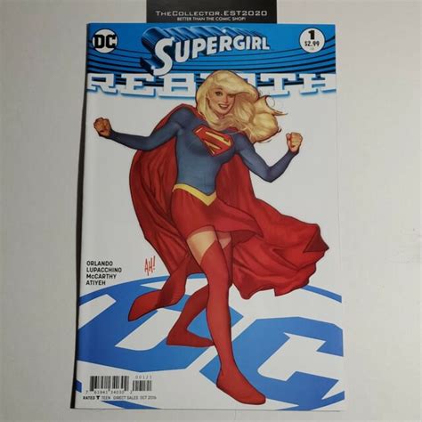 Supergirl Rebirth 1 Dc Comic Book October 2016 1st Print For Sale