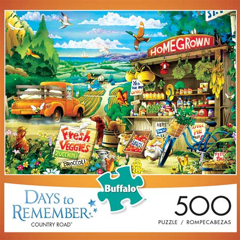 Buy Buffalo Games Days To Remember Country Road Piece Jigsaw