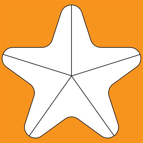 10 best big star template printable pdf for free at printablee