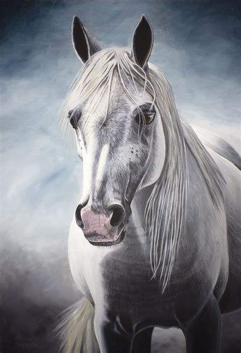 This Beautiful Mare Is 80cms X 525cm X 5cms And Is Framed In A Natural