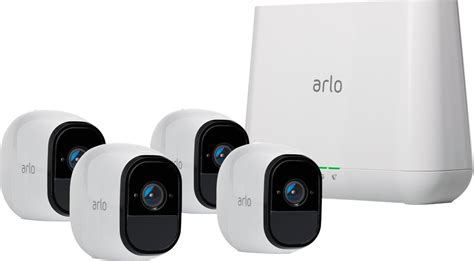 Best Buy Arlo Refurbished Pro Camera Indoor Outdoor Wireless P Security Camera System