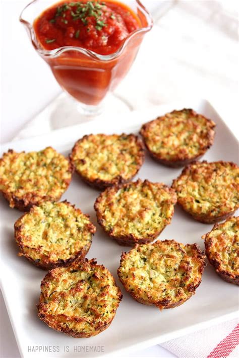 Quick And Easy Zucchini Bites Appetizer Happiness Is Homemade