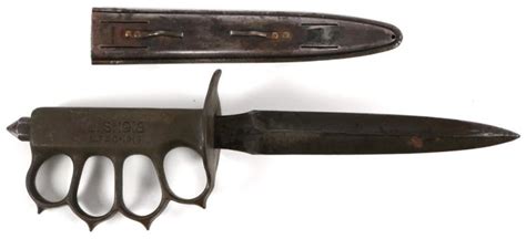 Sold At Auction Wwi 1918 Us Knuckle Duster Trench Knife