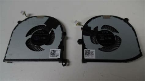 Genuine Dell Cpu And Gpu Cooling Fans For Xps 15 9560 0vj2hc 0tk9j1