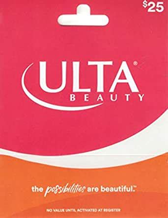 Gather your credit card and payment information, including your card number or social security number, your bank account information. Amazon.com: Ulta Beauty $25 Gift Card: Gift Cards