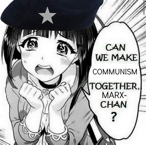 Anime Promotes Communism Shoudn T It Be Marx Kun Tho Anime Tribes