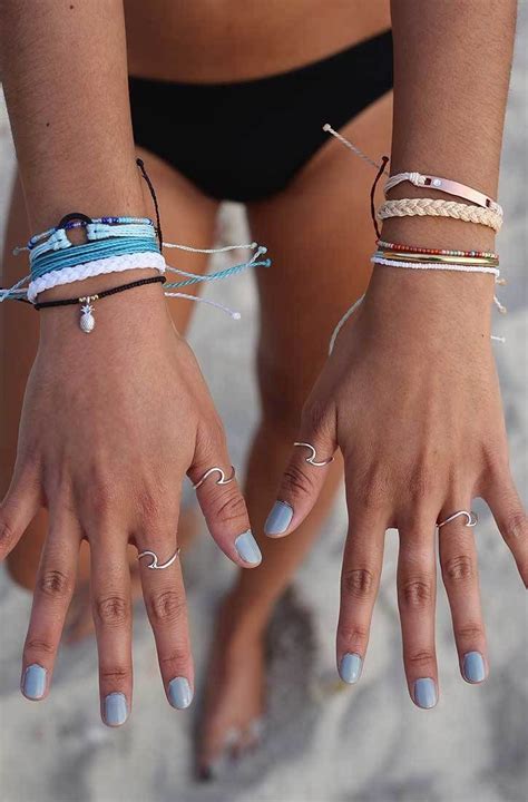 Wave Rings Pura Vida Bracelets Summer Bracelets Silver Bracelets