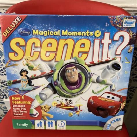 Scene It Disney Magical Moments Deluxe Dvd Game Screenlife 2010 New And Sealed 3999 Picclick