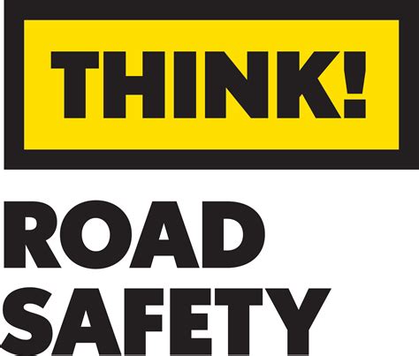 From wikimedia commons, the free media repository. Think_ Road Safety_logo_CMYK - Adelaide Lightning