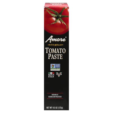 Save On Amore Tomato Paste Double Concentrated Tube Vegan Order Online Delivery MARTIN S