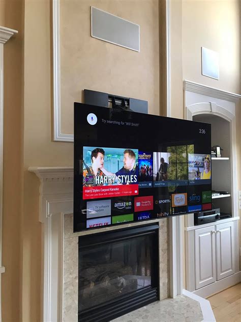 How To Mount Flat Screen Over Fireplace