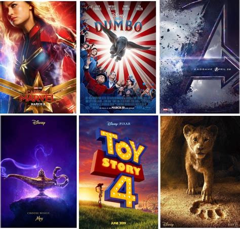 Nine New Disney Films For 2019