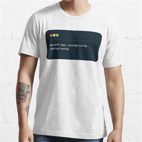 Copy Running Config Startup Config Cisco Cli T Shirt For Sale By Magica Design Redbubble