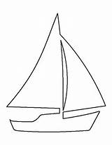 Sailing Boat Outline Images