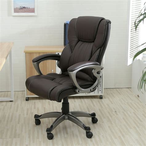Belleze High Back Executive Faux Leather Office Chair Computer