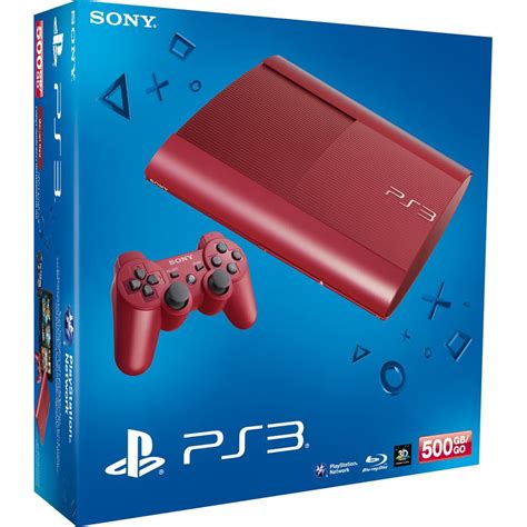 Sony Playstation 3 Ultra Slim Rouge Sony Interactive