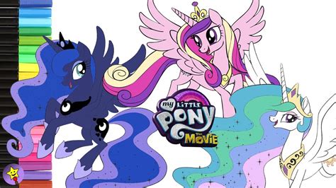 Violetta is raised by her grandmother. My Little Pony The Movie Coloring Book Princess Celestia ...