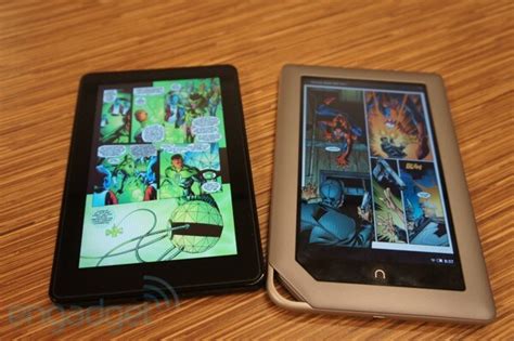 Kindle Fire Vs Nook Tablet Il Confronto Di Engadget Androidworld