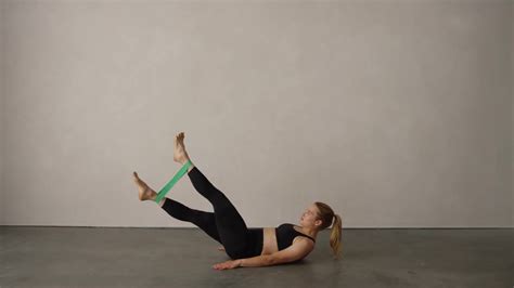 Leg Scissors With Band Video Instructions And Variations